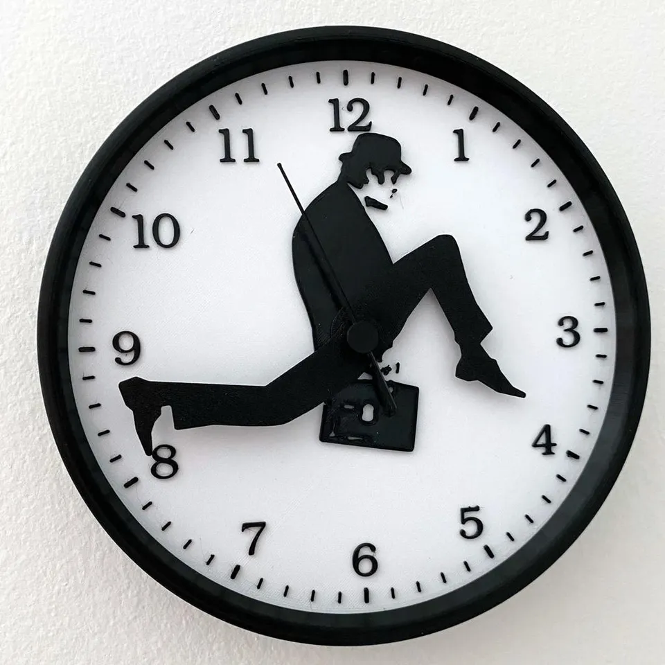 Tulpen gemiddelde Begrijpen Silly Walks Clock by Stepan Broz | Download free STL model | Printables.com