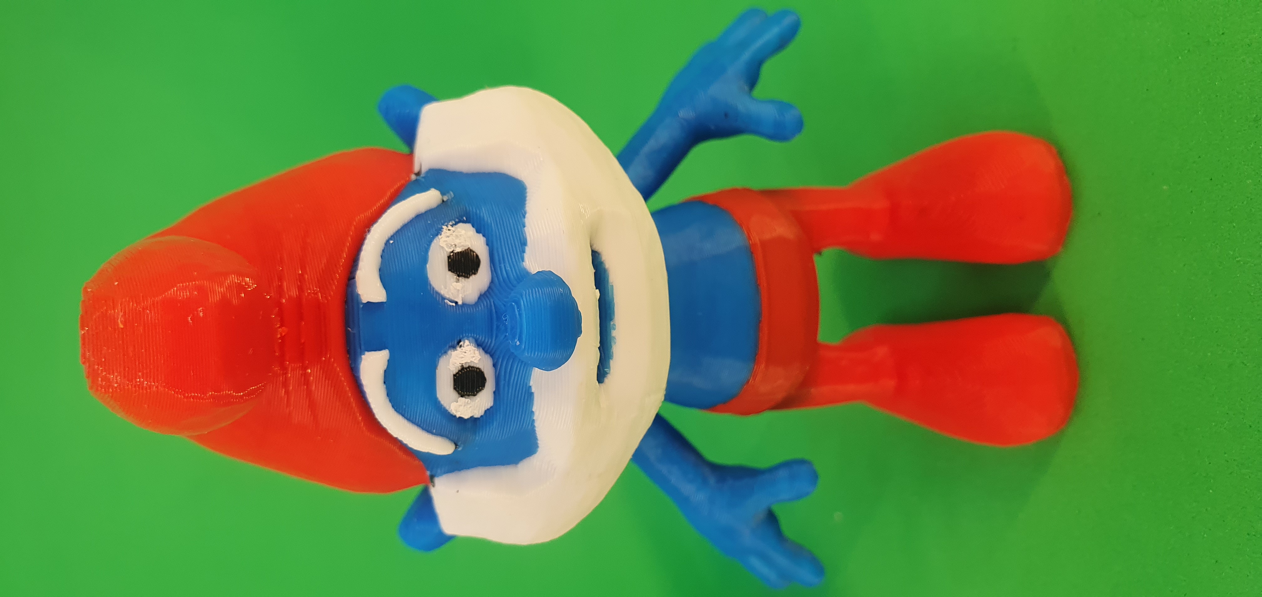 Papa Smurf + Smurfette - mmu by Omer Meshy | Download free STL model ...