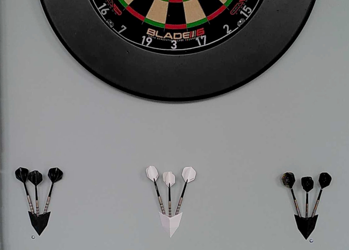 Wall mounted darts holder with screw hole by Julius | Download free STL ...