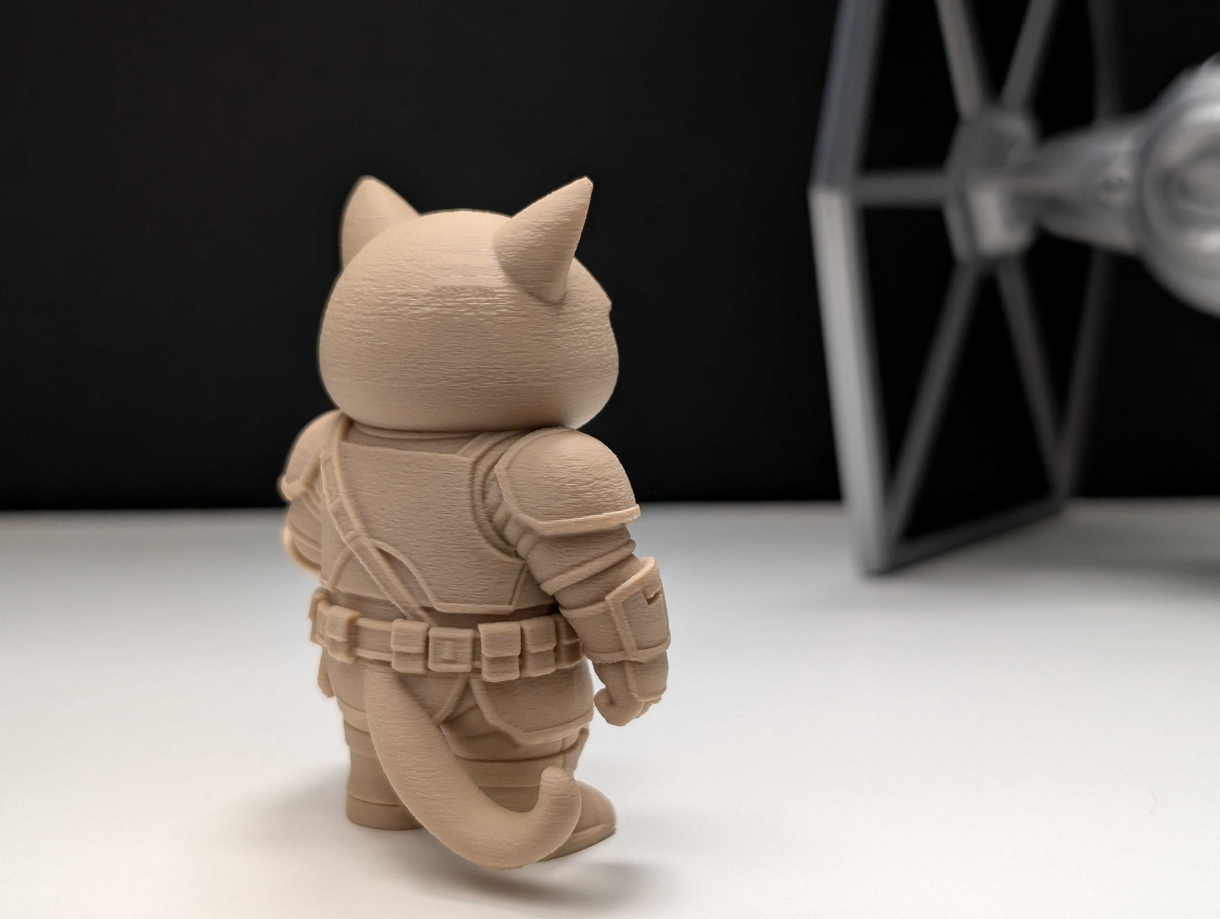 Miniatura 5 do modelo 3D Grumpy Cat Mandalorian
