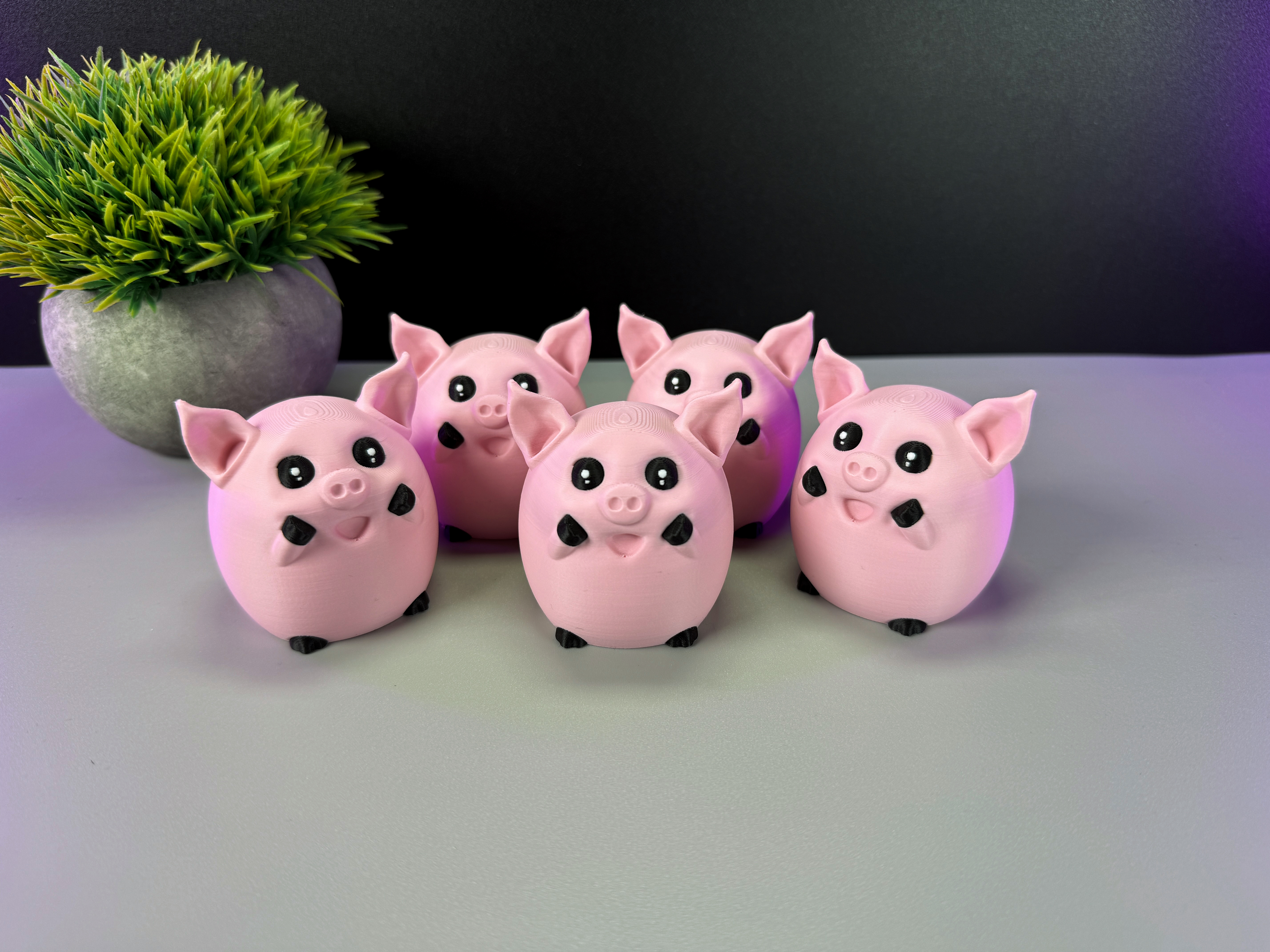Miniatura 6 do modelo 3D Cute Pig
