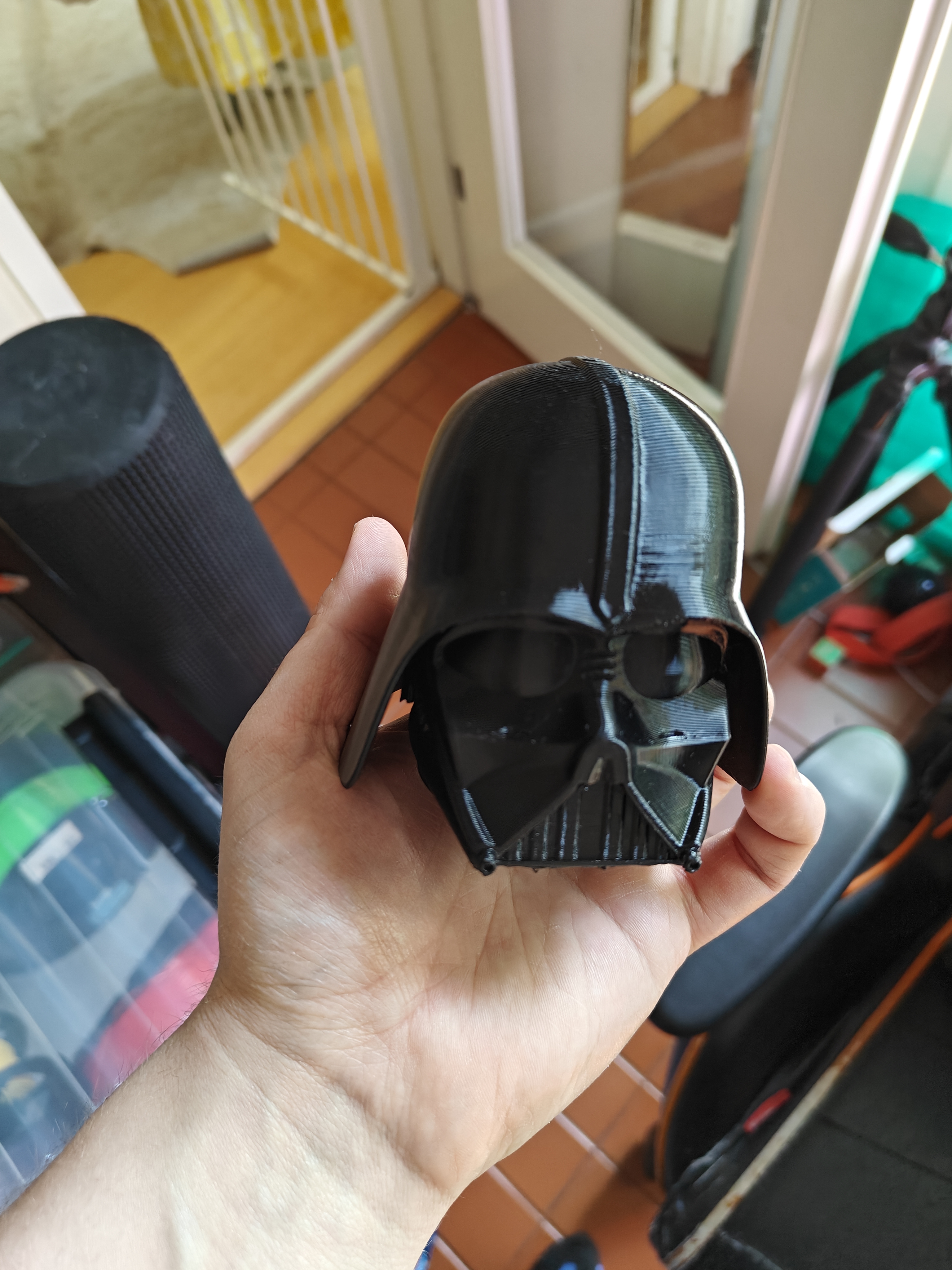 Darth Vader's style Helmet trailer tow hitch cover 50mm