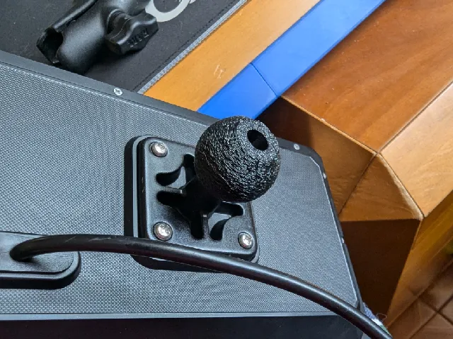 Carpuride W702 better sphere for RAM mount