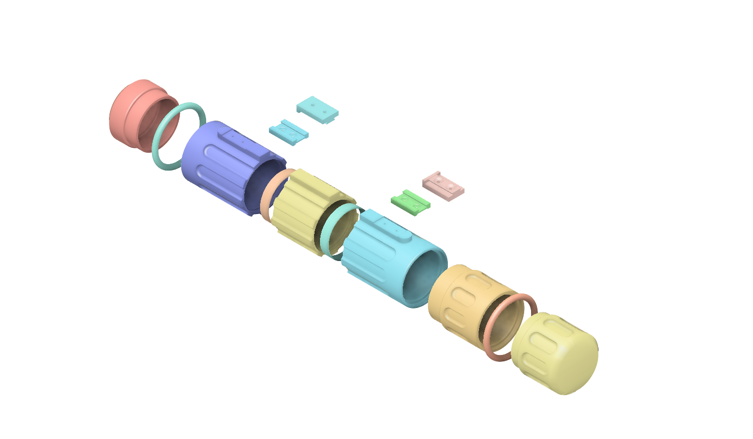 Star Wars The Acolyte inspired wallmounted Pipe Greeblie — miniatura 6
