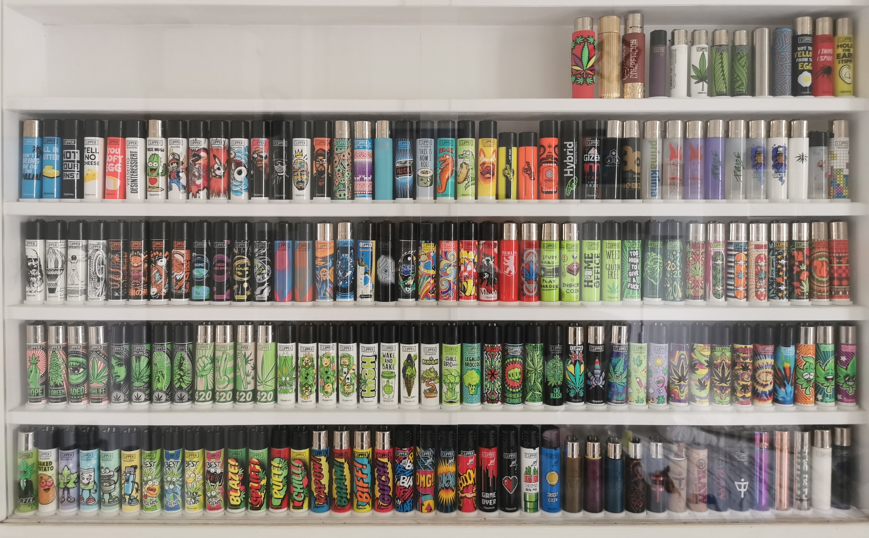 Clipper Lighter row
