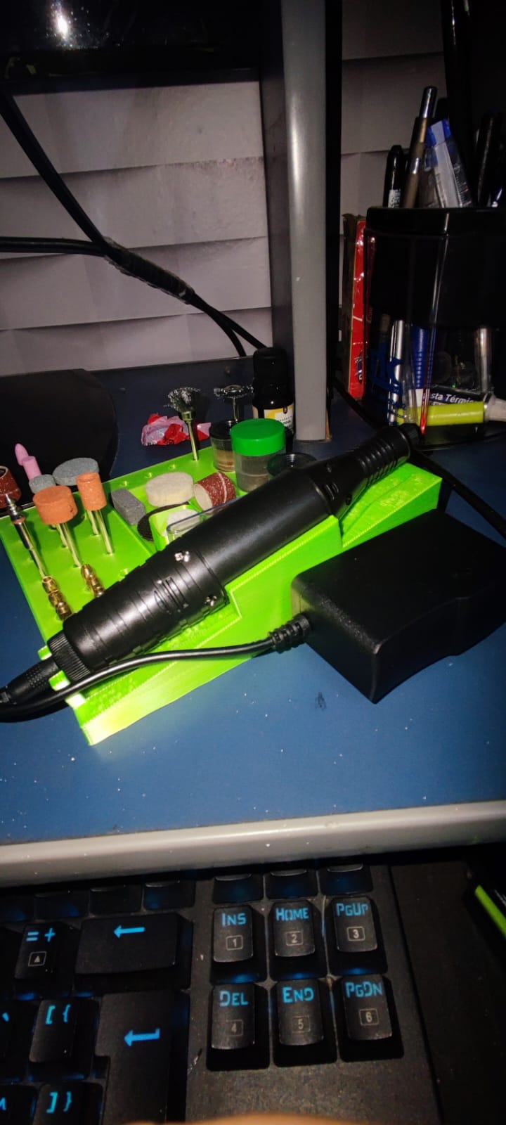 Miniatura 2 do modelo 3D Mini drill support v1