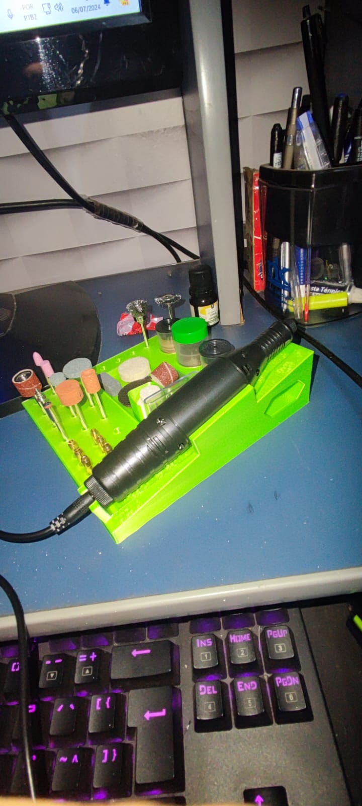 Miniatura 3 do modelo 3D Mini drill support v1