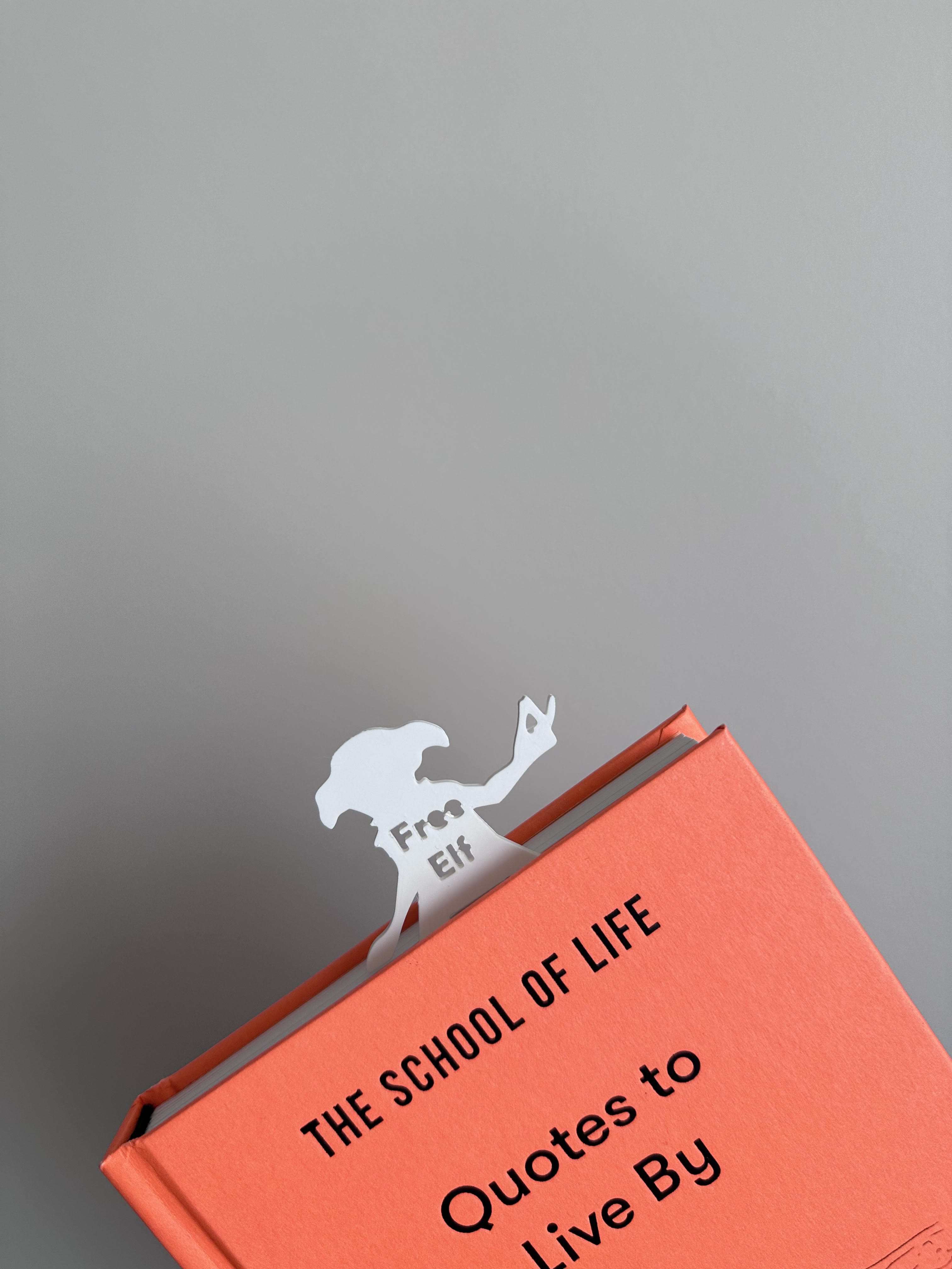 3D Dobby Elf Bookmark