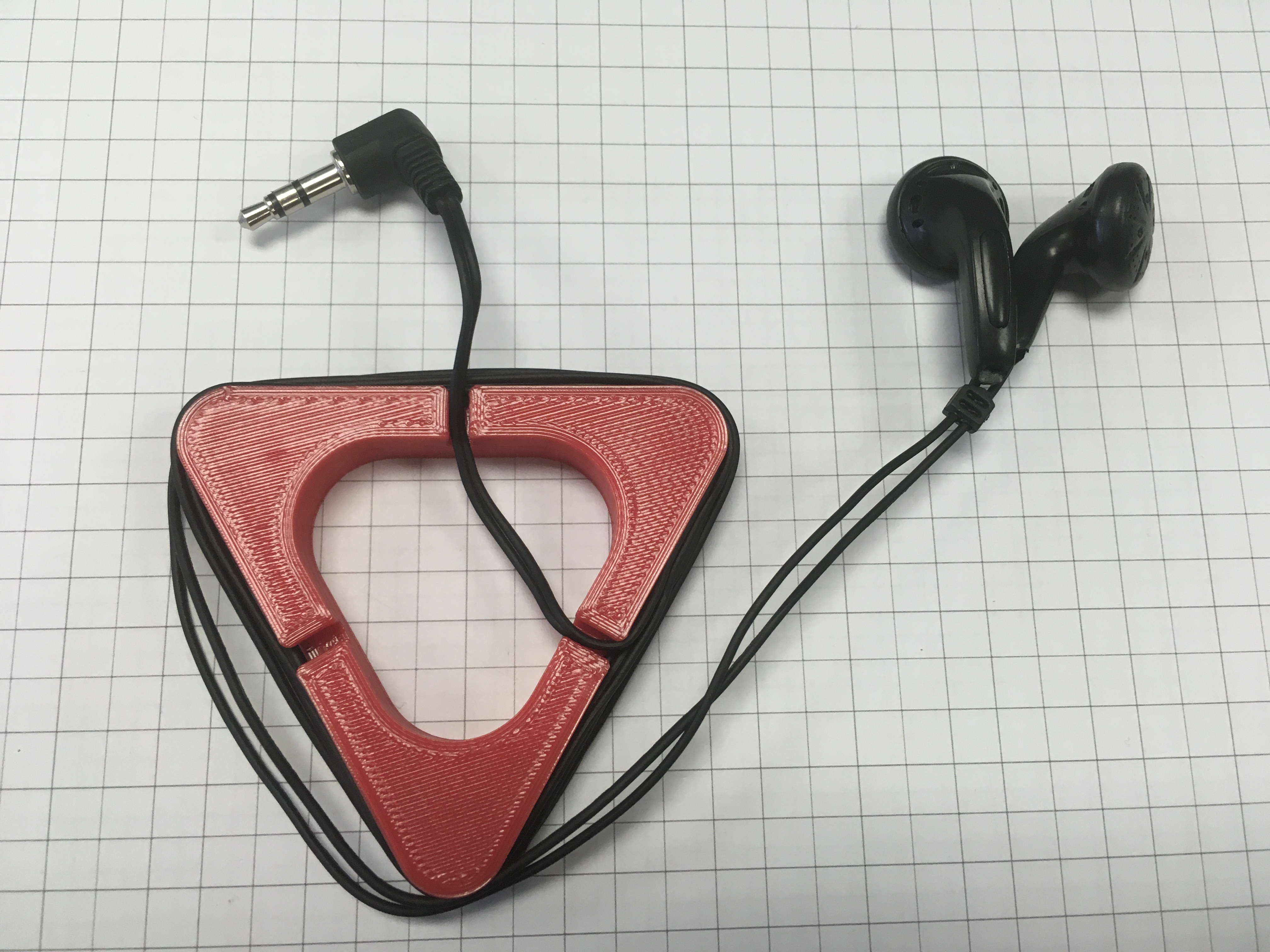 Miniatura 2 do modelo 3D Easy earbud holder
