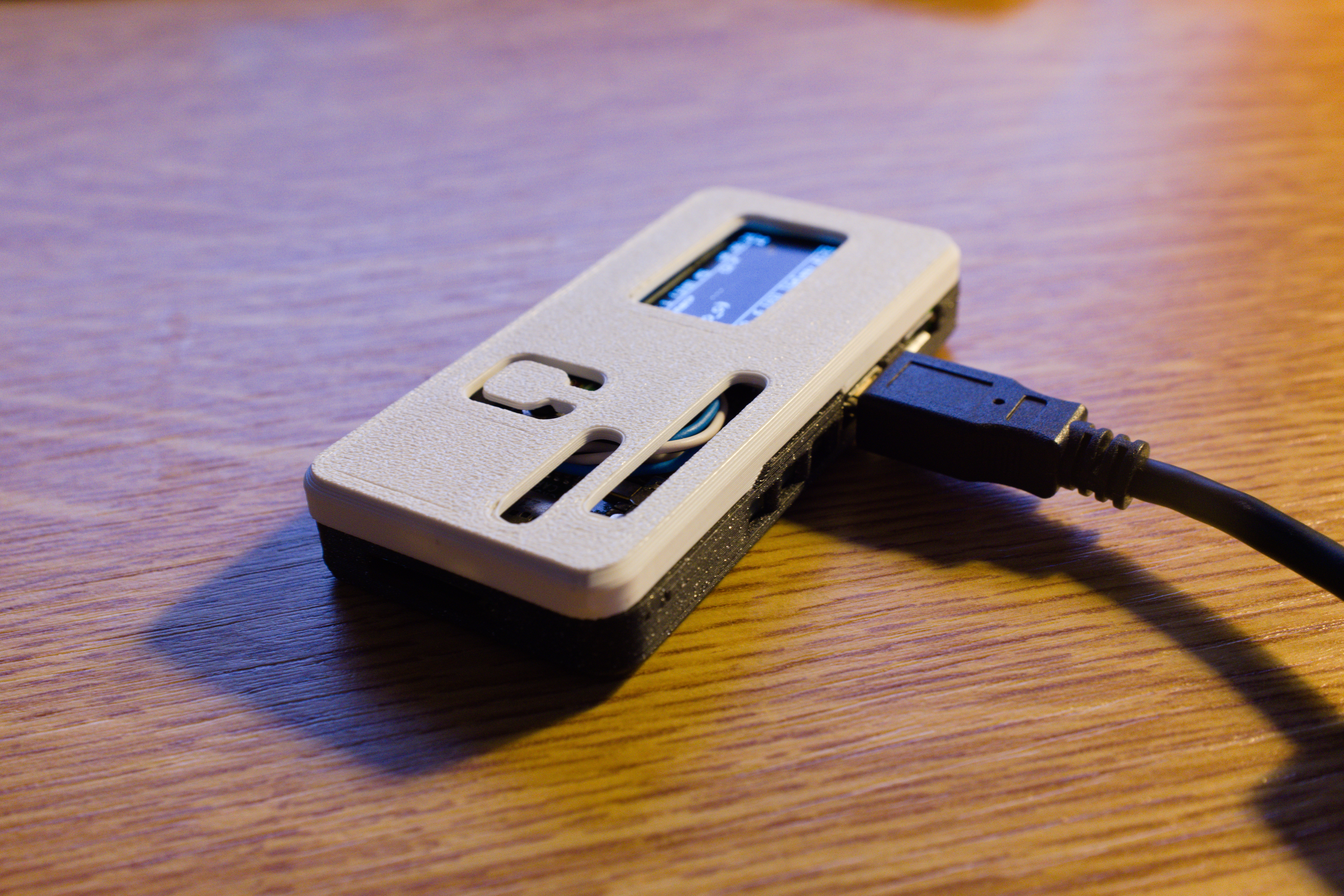 Raspberry Pi Zero SSD1306 OLED Case