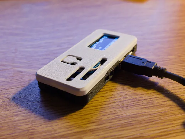 Raspberry Pi Zero SSD1306 OLED Case
