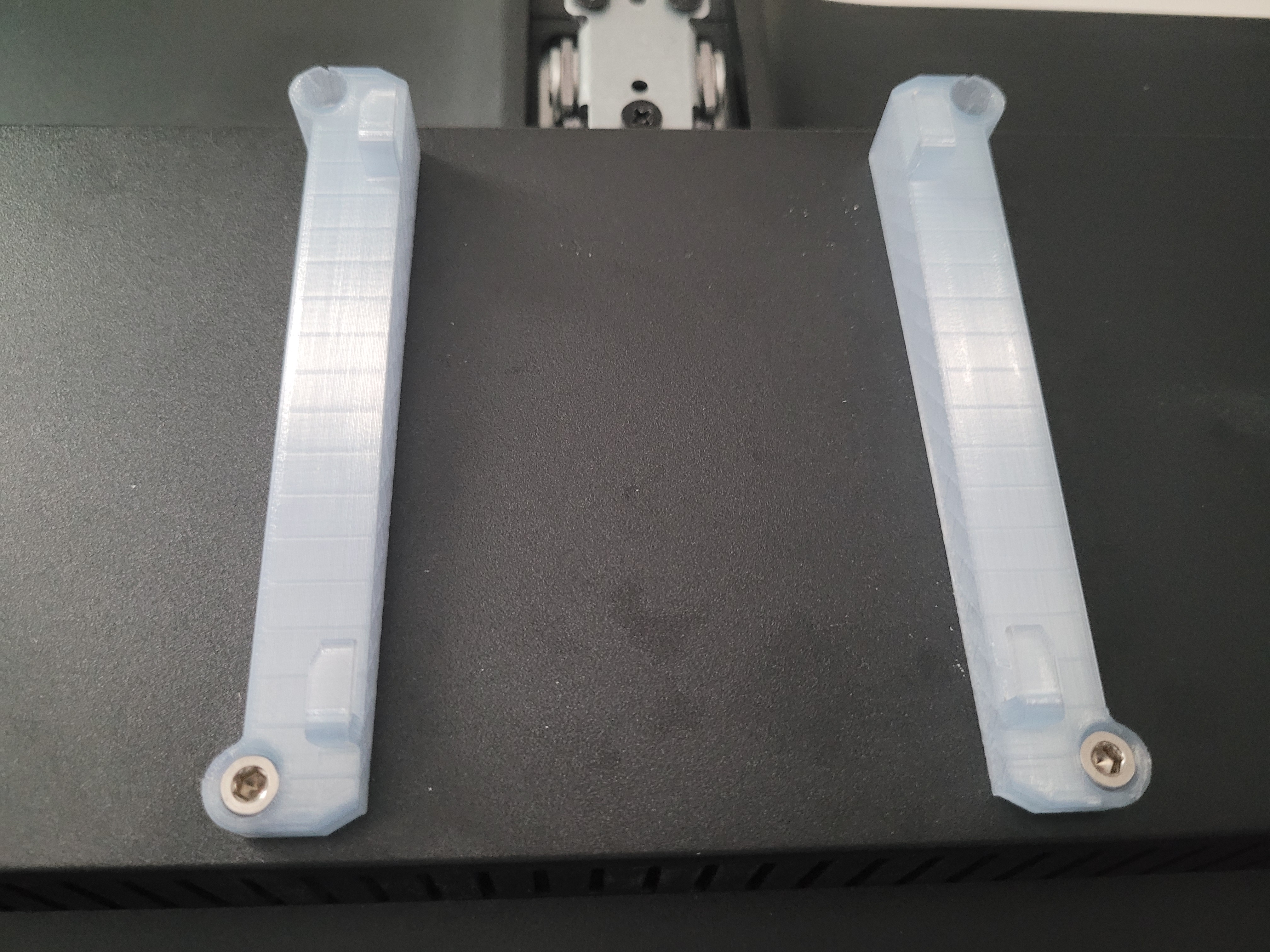 Monitor mount bracket - Vesa 100x100 to IKEA Skadis w/wo tilt