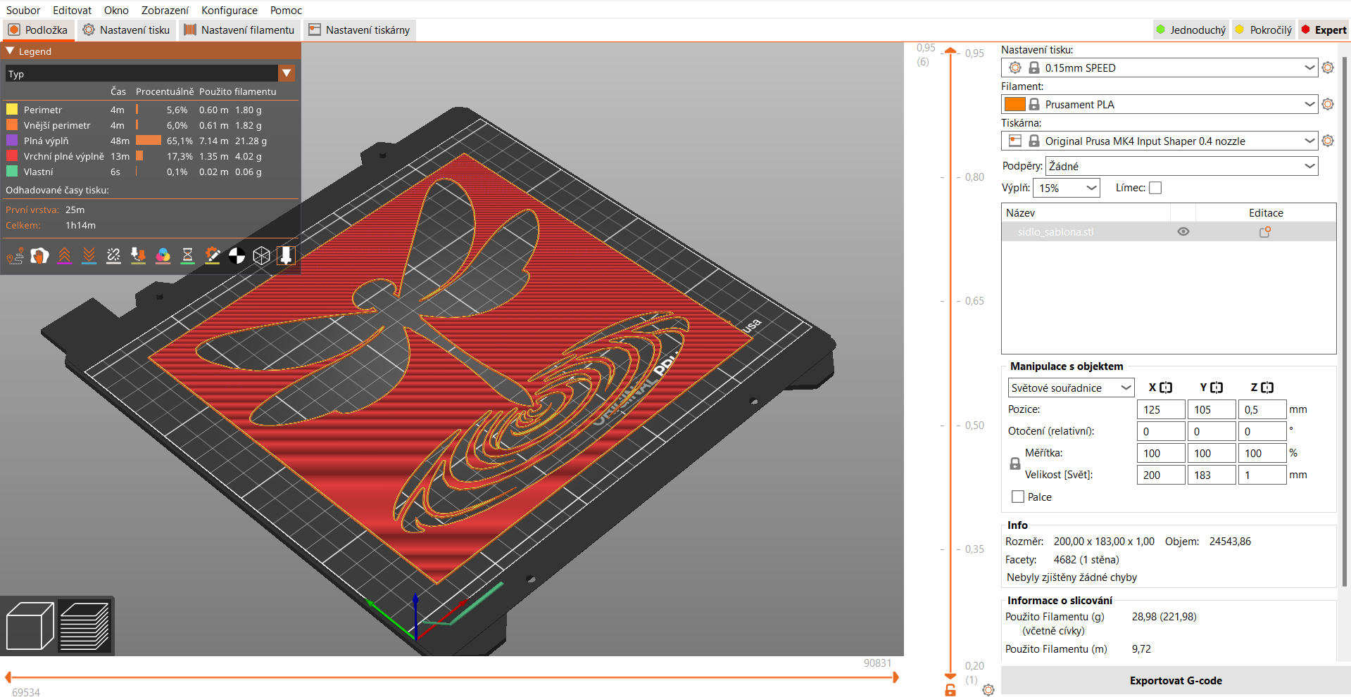 Miniatura 2 do modelo 3D Stencil: Dragonfly