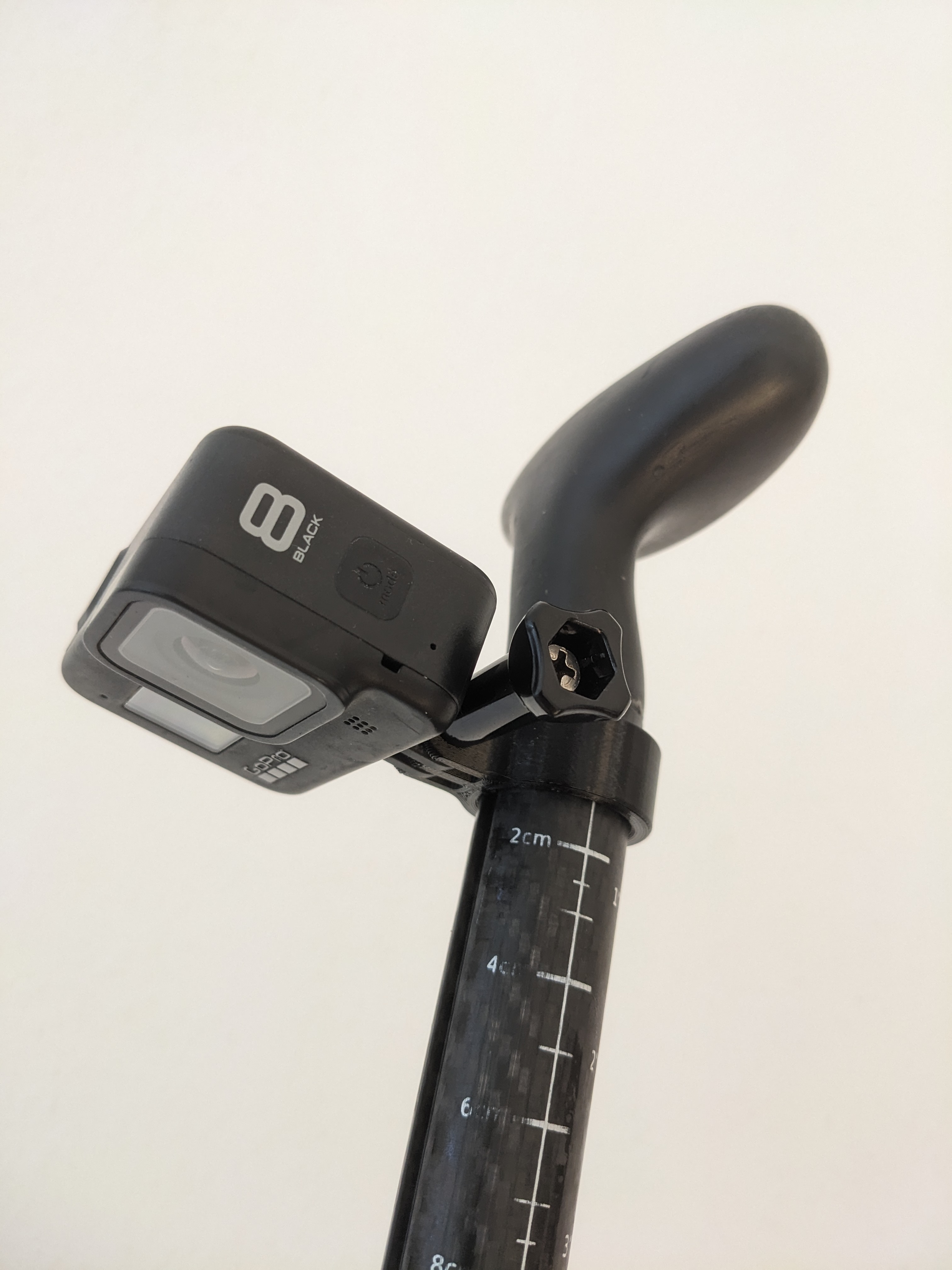 Slim and sturdy GoPro mount for Starboard Enduro Paddle