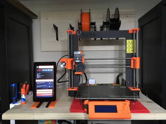Raspberry Pi Display Case Portrait Feet Mod