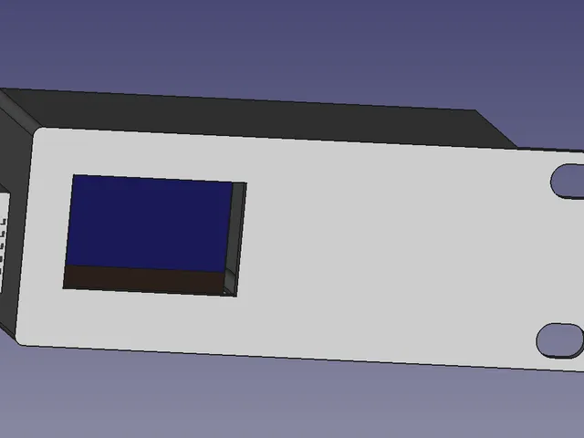 1U Rack Sensor + ESPHome - temperature & humidity