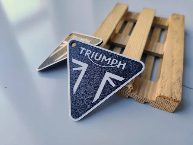 MMU Triumph Motorcycles Keychain