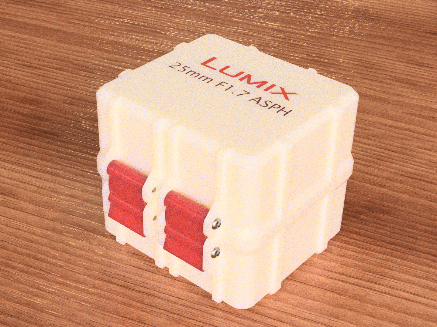 Rugged box for Panasonic Lumix Lenses