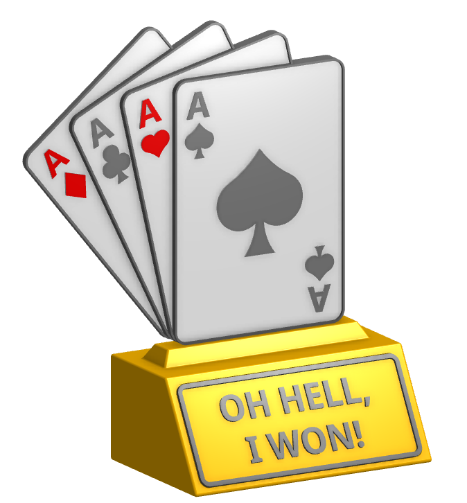 Miniatura 2 do modelo 3D Trophy for card games