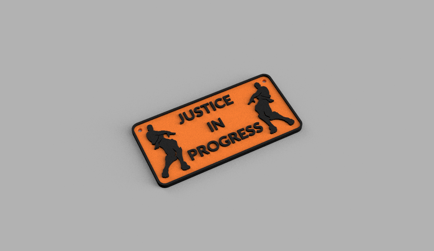 Fortnite - Justice Dance Plaque