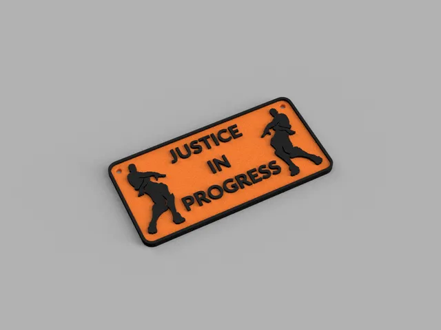 Fortnite - Justice Dance Plaque