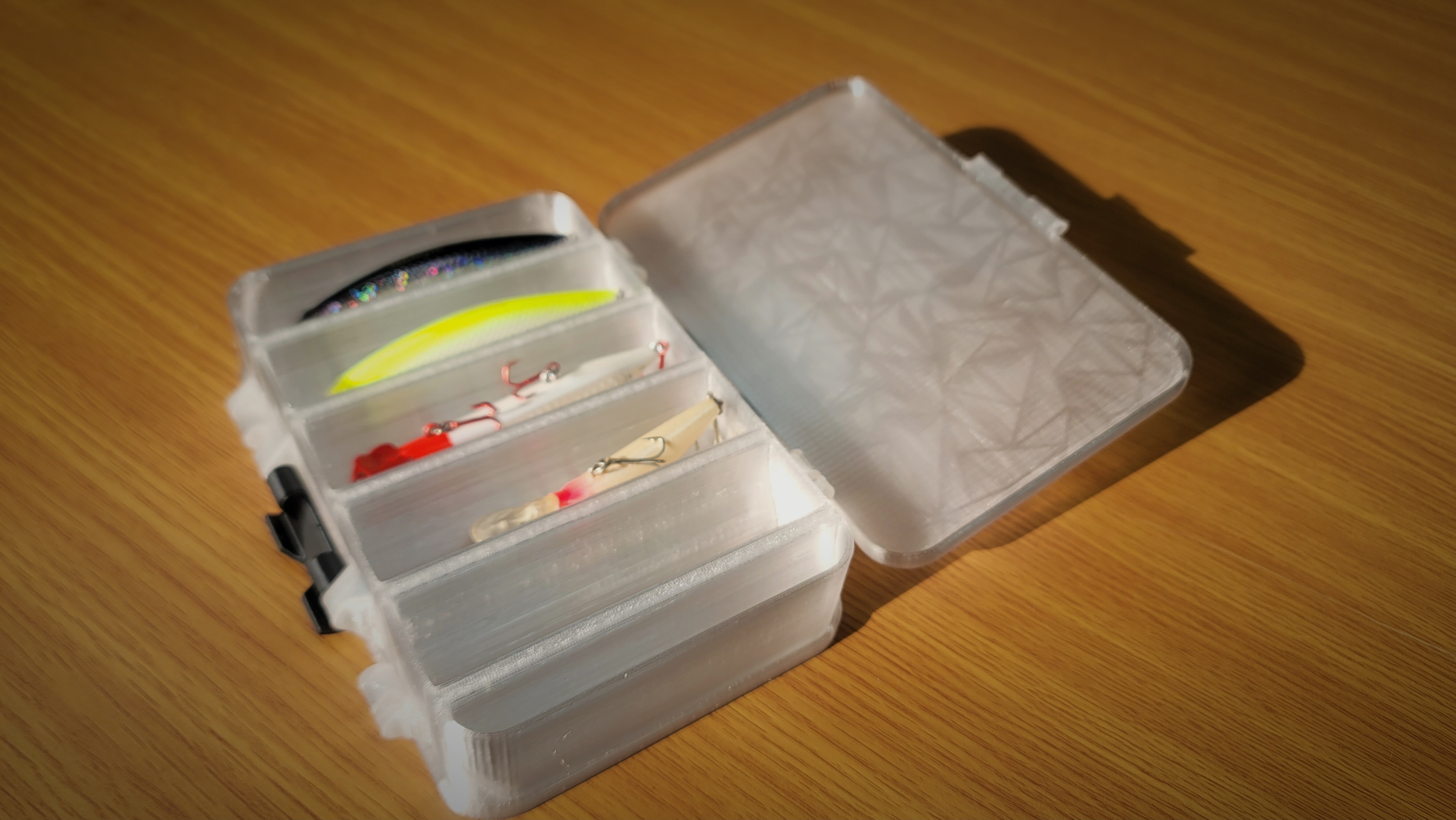 Hard bait lure box