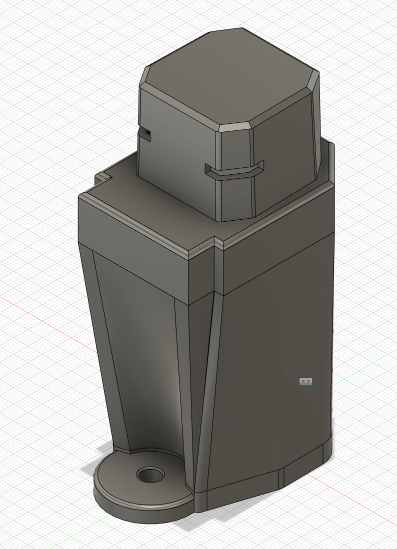 Zius BK2s to Nerf Stock Adapter - DONT USE