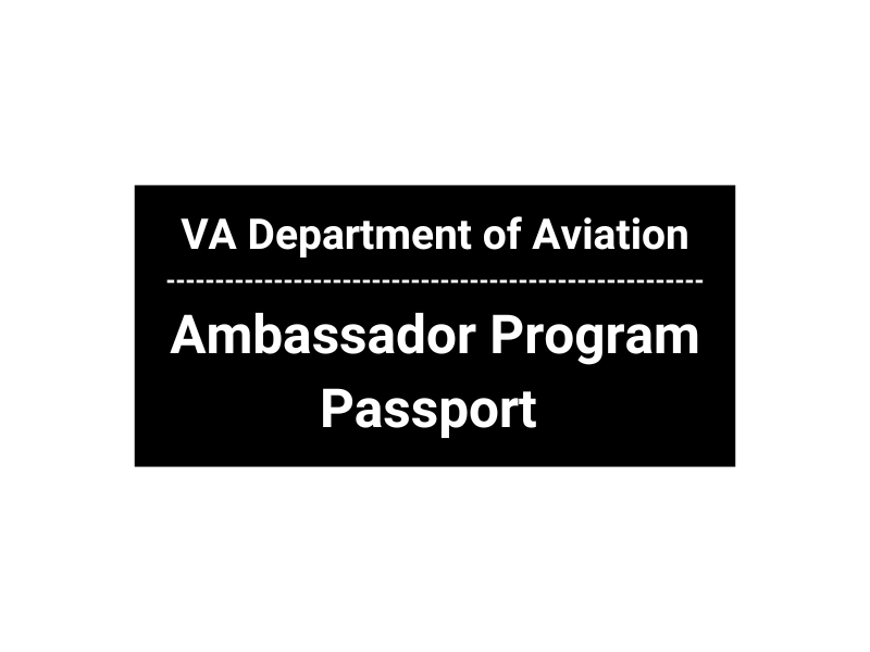 VA DOAV Passport Holder Plaque