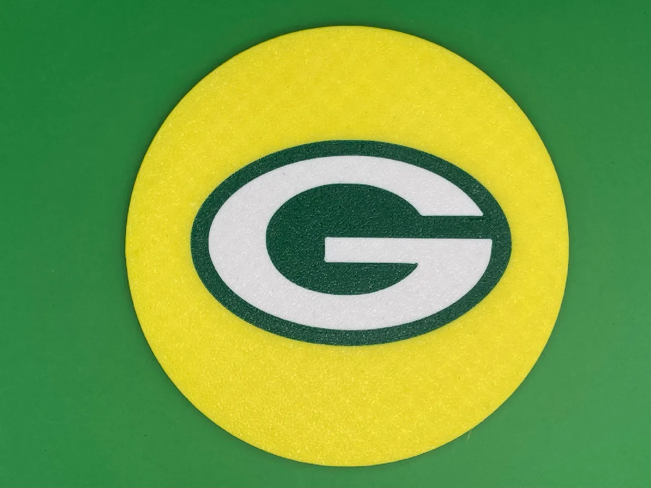 Green Bay Packers Coaster Set by 3D Ideation | Download free STL model ...