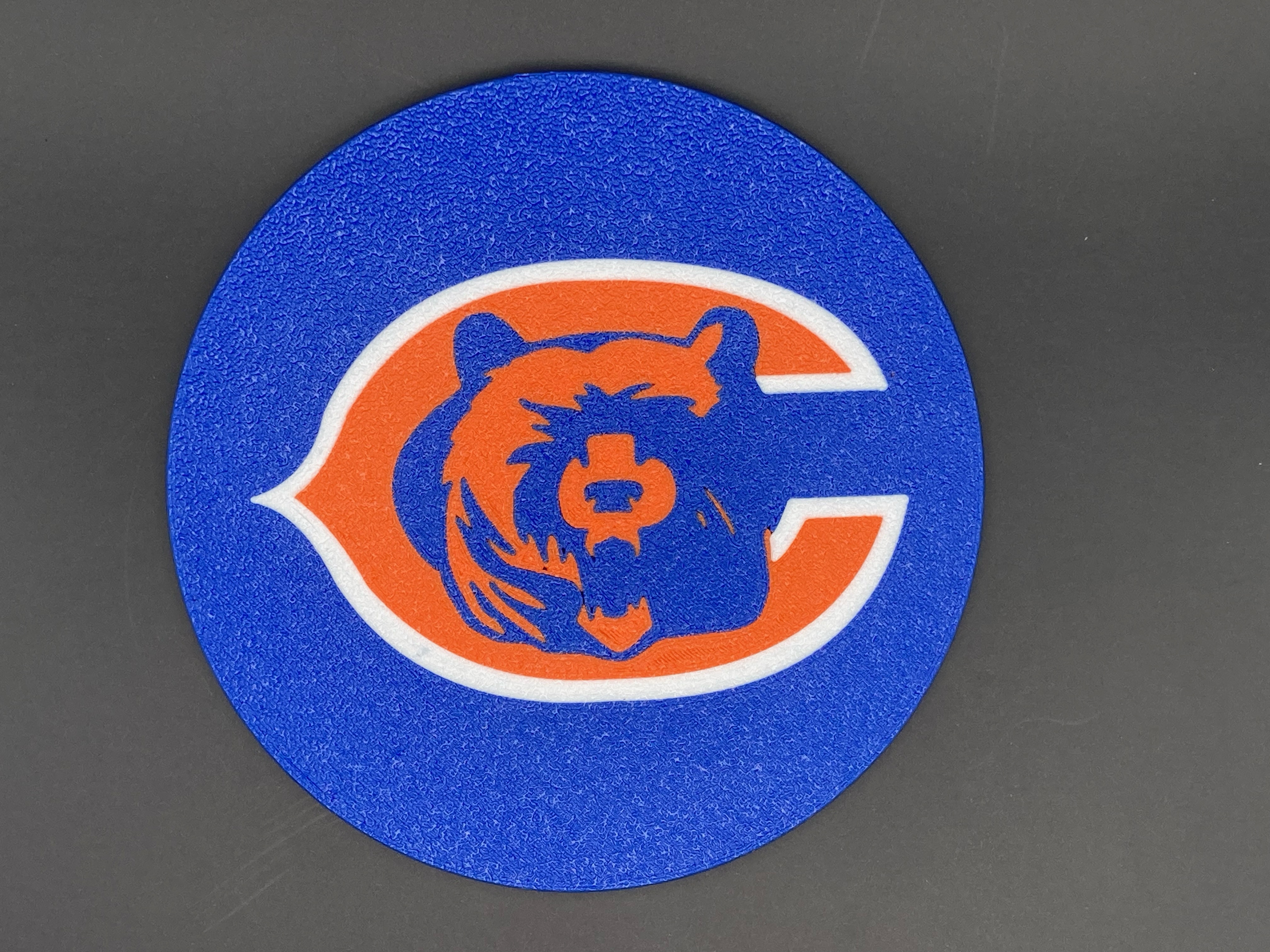 Miniatura 3 do modelo 3D Chicago Bears Coaster Set