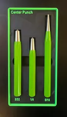 Gridfinity Pittsburgh Pro Center Punch Holder (Harbor Freight 66440)