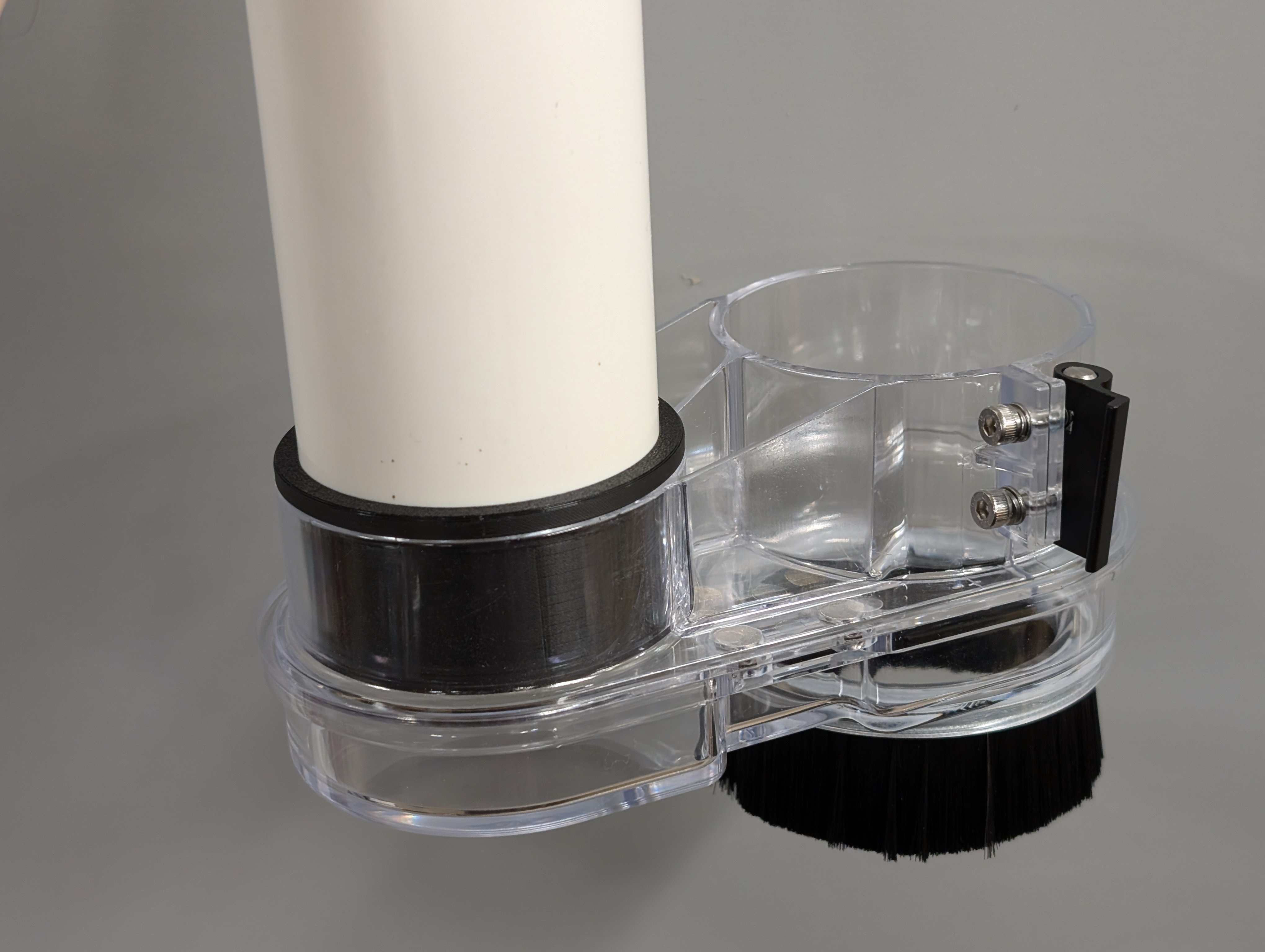 Sweepy 2.0 adapter to 2 inch schedule 40 PVC