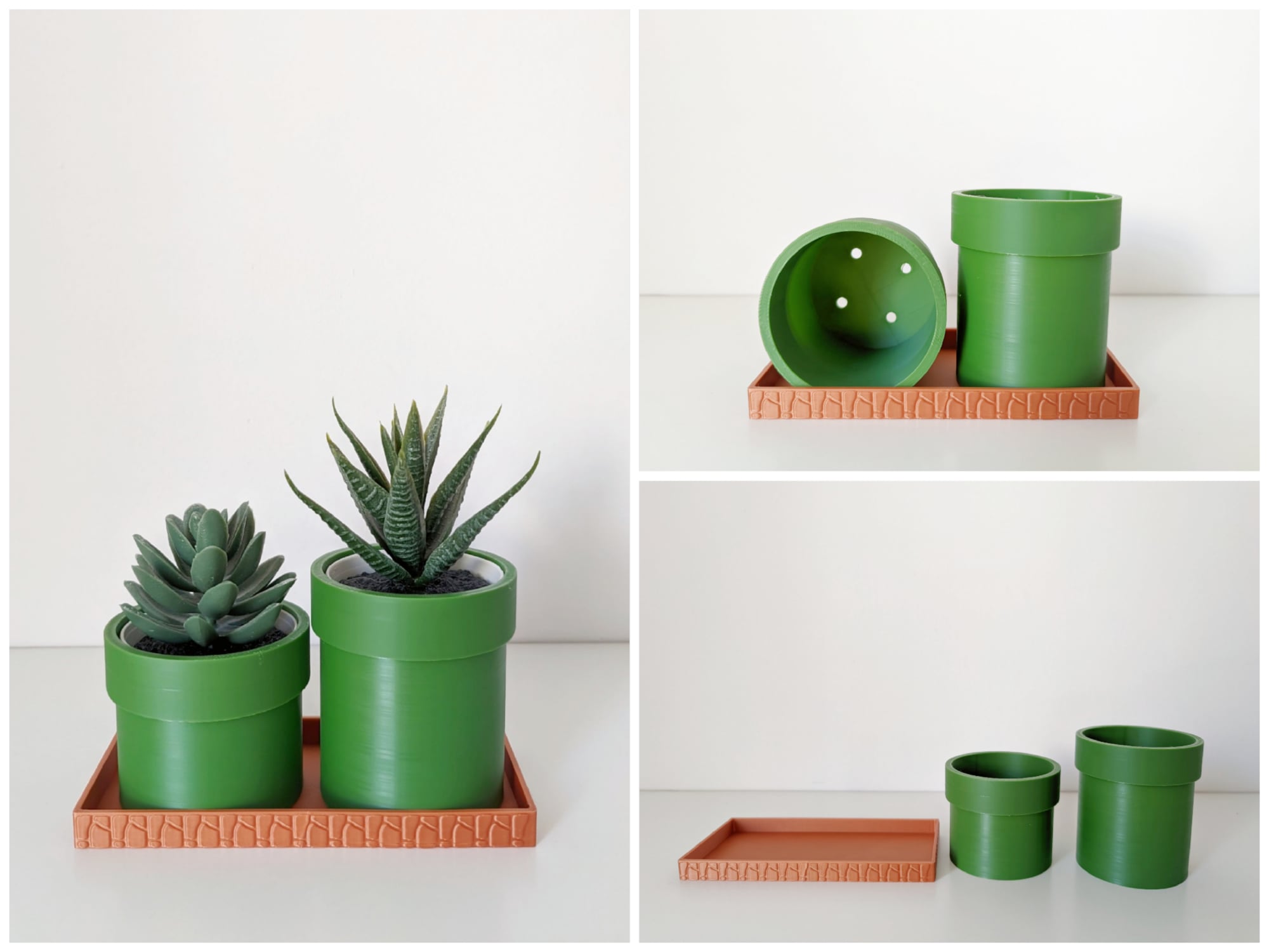 Super Mario pipe plant pots by shelby-eleanor | Download free STL model ...