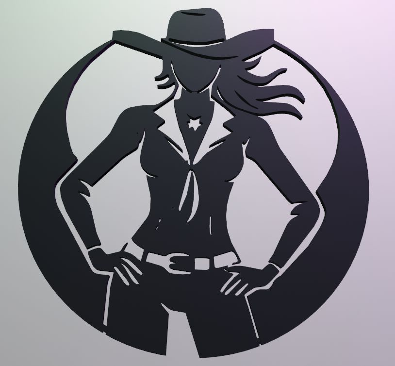 Modern country girl