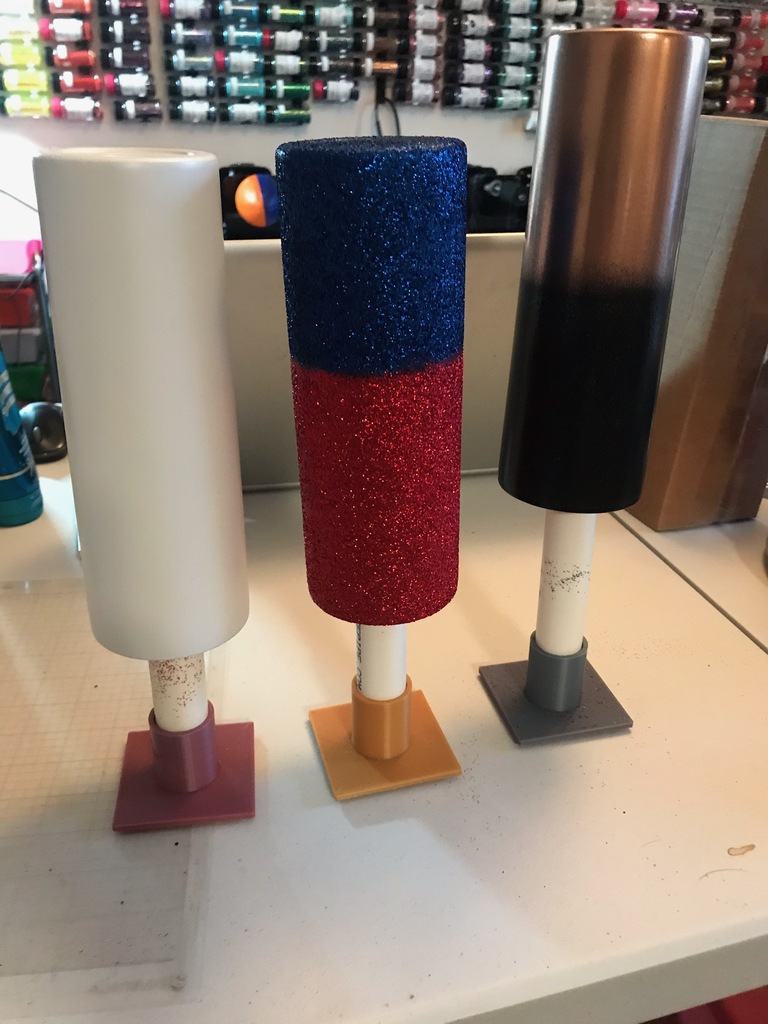 Tumbler drying base