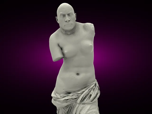 Rock de Milo (Dwayne Johnson Venus)