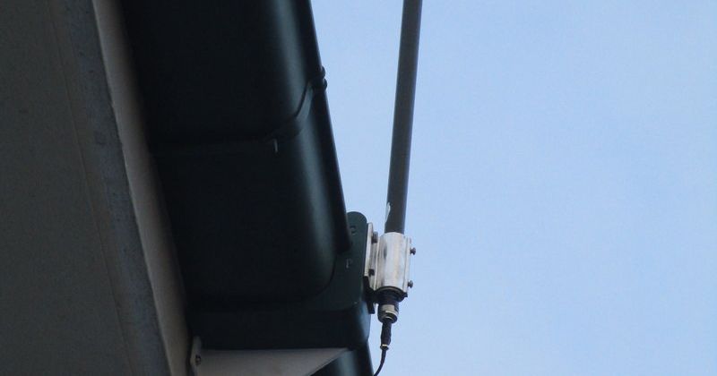 Gutter Mount for FlightAware ADSB (1090Mhz) Antenna by Bazzalight ...