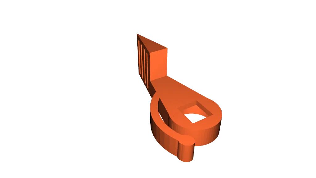 Echo Chamber Choke Lever Part by NeonHex04 | Download free STL