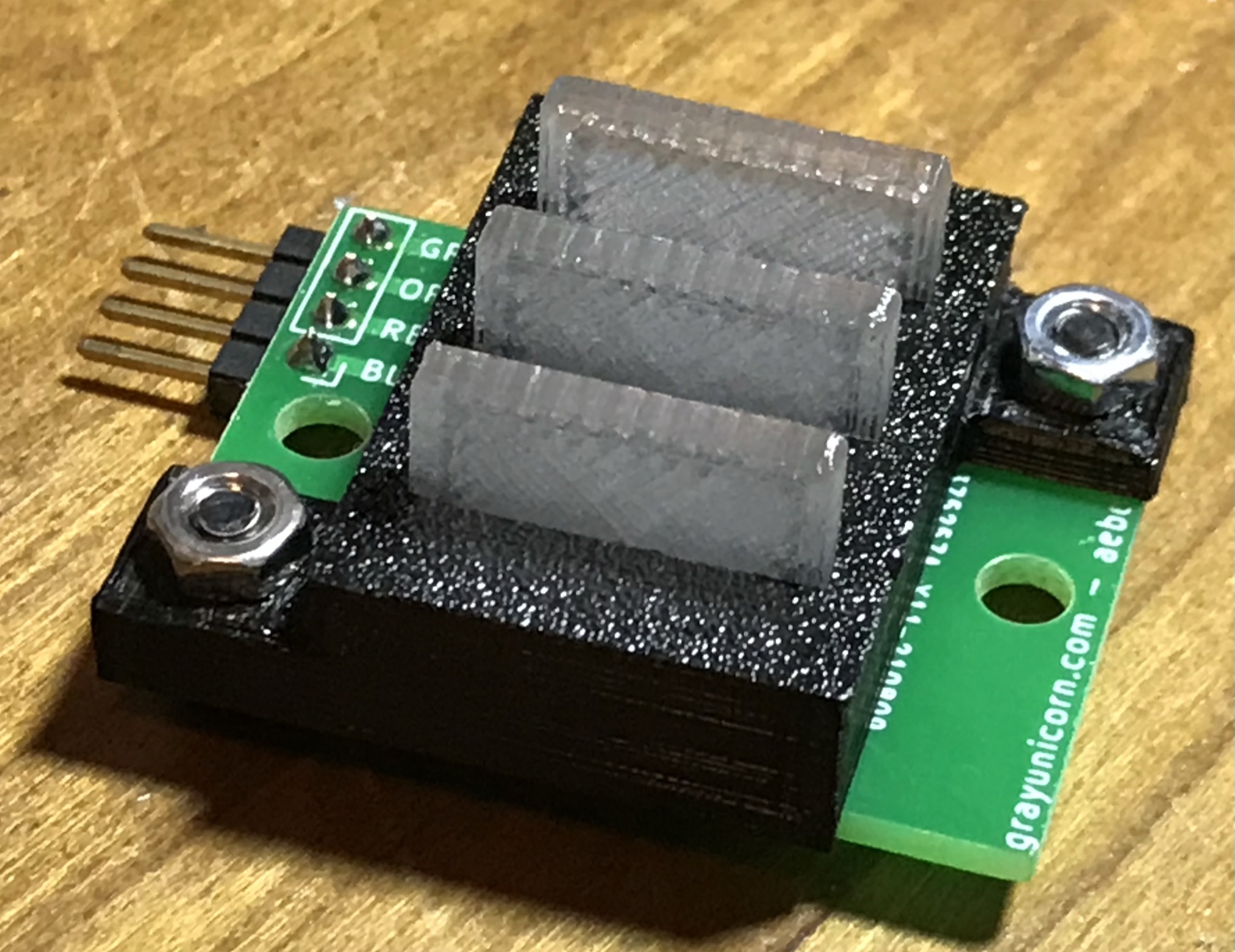 Amiga 1200 light pipe LED assembly