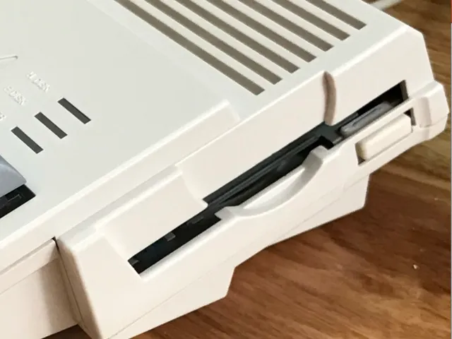 Floppy eject button for Amiga Chinon floppy drives