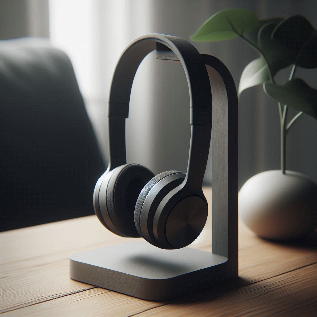 Design Headphone Stand "Decenter"