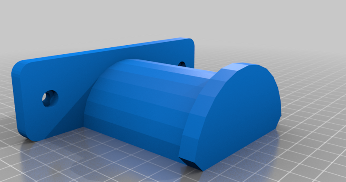 Resistance Band Holder by CS Wilson Prints Download free STL model