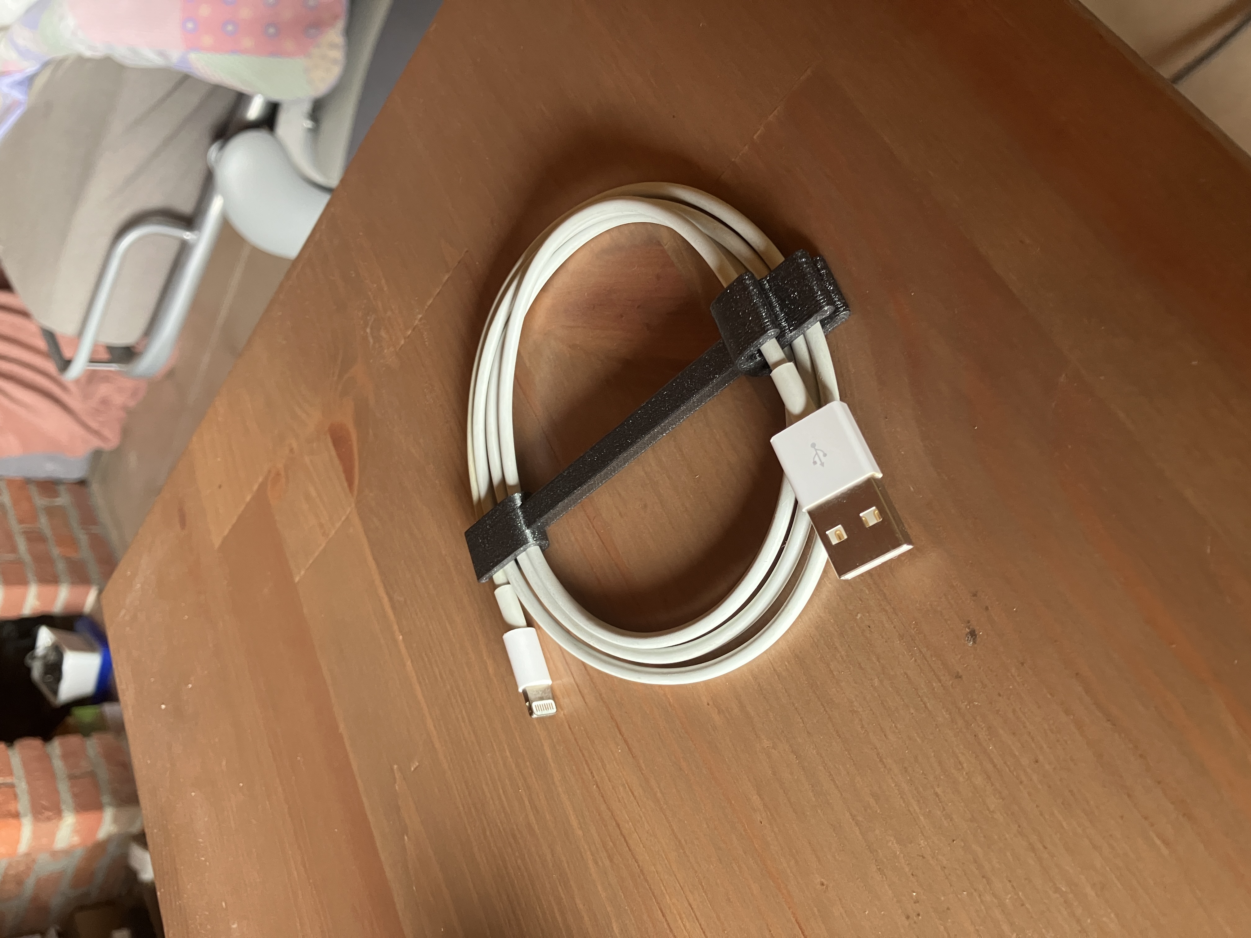 External cable winder - no kinks - consistent winding diameter