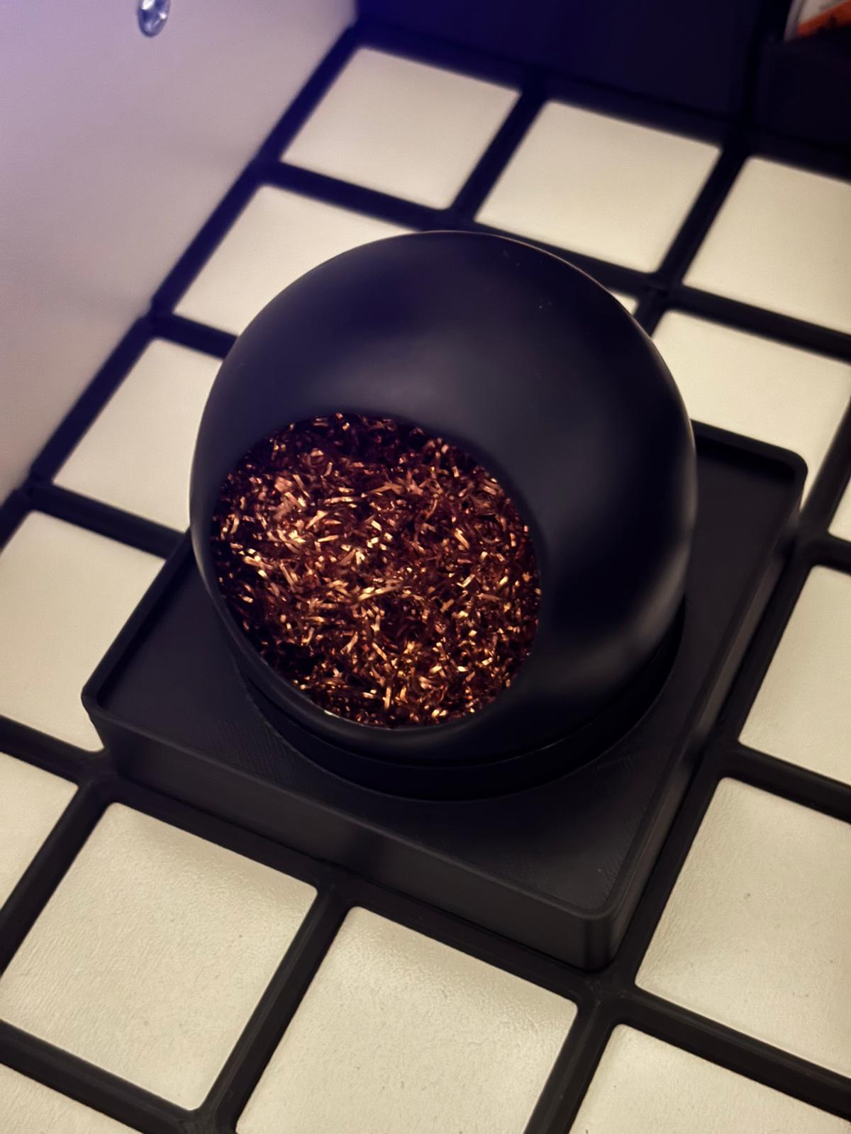 Gridfinity brass sponge holder (24.75mm)