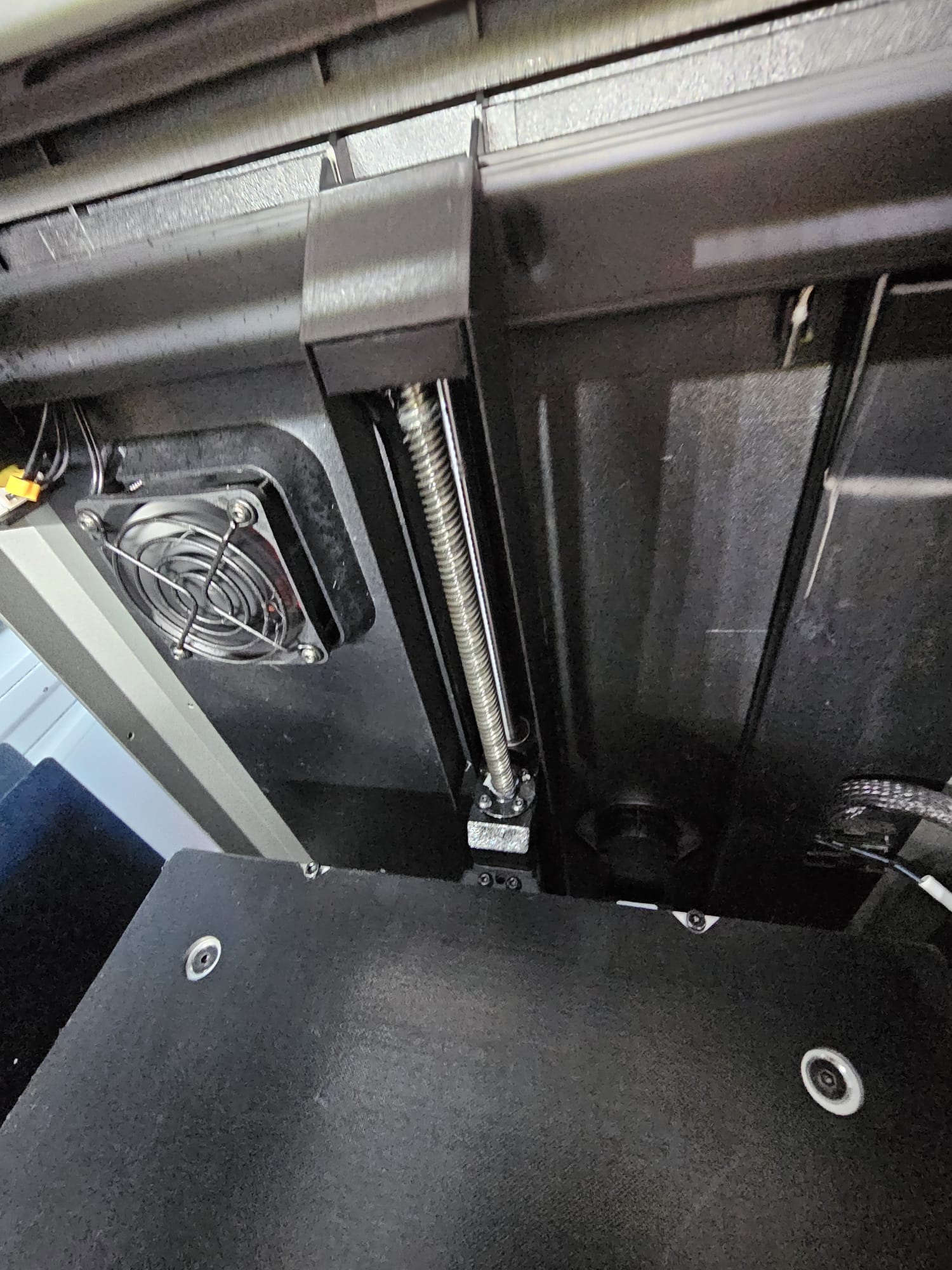 Tapa rodamiento eje Z Creality K1C