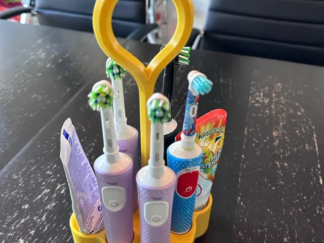 Tooth brush stand and carry