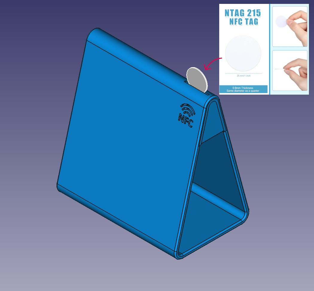 NFC Table Placard