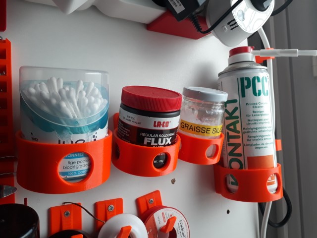 Electronic bench tools supports