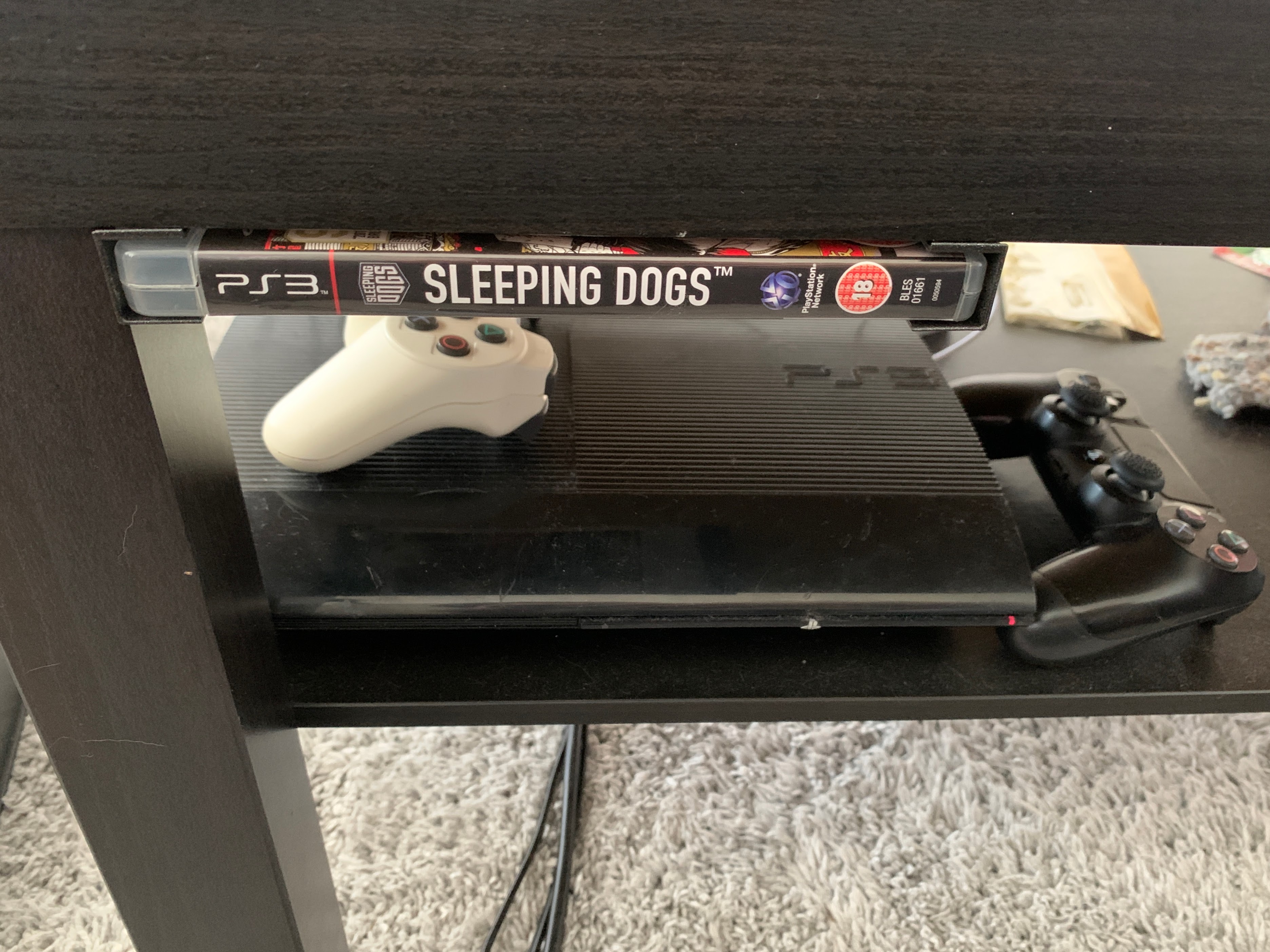 Universal Slim Disc case holder for PS/Xbox/PC games