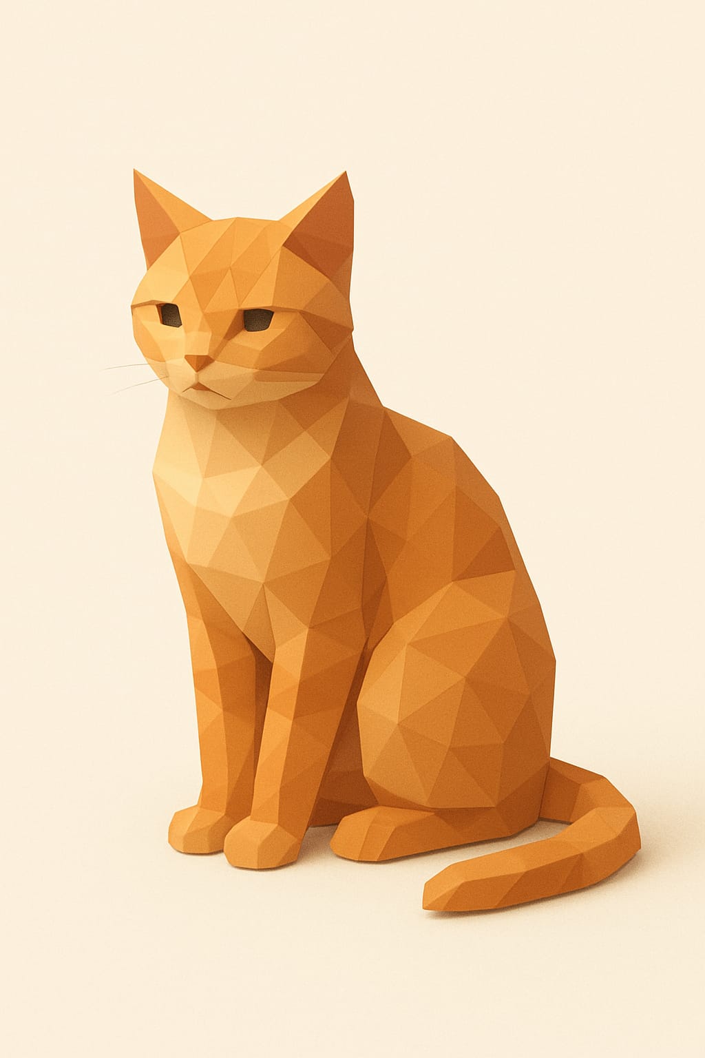 Low poly Cat